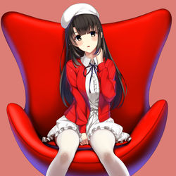 This is a pixiv picture whose title is 加藤惠.
