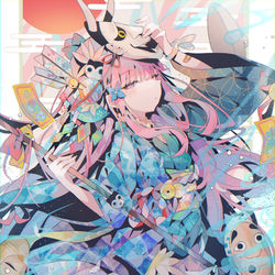This is a pixiv picture whose title is はたの.