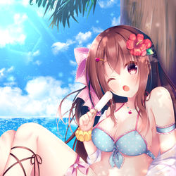 This is a pixiv picture whose title is 🌺 Summer 🌺.