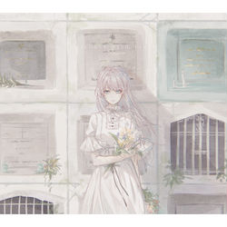 This is a pixiv picture whose title is DIALOGUE WITH HEAVEN.