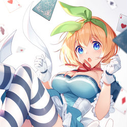 This is a pixiv picture whose title is 四葉アリス.