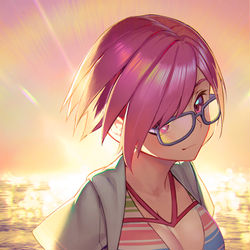 This is a pixiv picture whose title is マシュ.