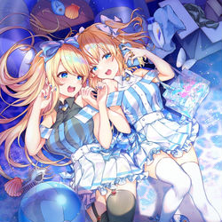 This is a pixiv picture whose title is ステイホームで海.