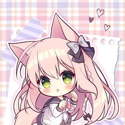 This is a pixiv picture whose title is 桜庭いろは.