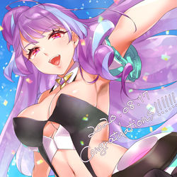 This is a pixiv picture whose title is 美雲さん誕生日おめおめおめでとう2020.