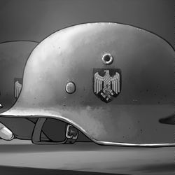 This is a pixiv picture whose title is Helmet journey.