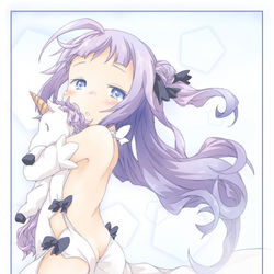 This is a pixiv picture whose title is ユニコーン.