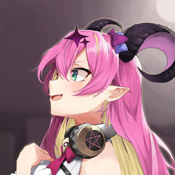 This is a pixiv picture whose title is 魔乃アロエ.