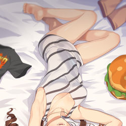 This is a pixiv picture whose title is 横になりまっか。.