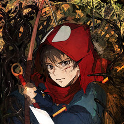 This is a pixiv picture whose title is アシタカ.