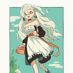 This is a pixiv picture whose title is ｢ご主人！わすれもの！｣.