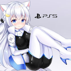 This is a pixiv picture whose title is PS5コスプレ.