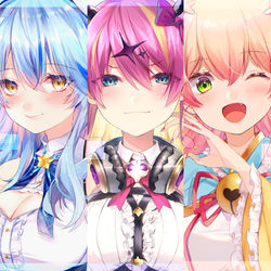 This is a pixiv picture whose title is ほろふぁいぶ！.