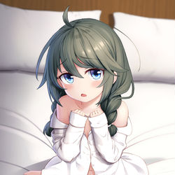 This is a pixiv picture whose title is 由仁先輩.