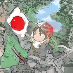 This is a pixiv picture whose title is 上を向いていこうよ.