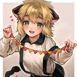 This is a pixiv picture whose title is お祝いしてくれるアルくん.