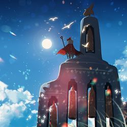 This is a pixiv picture whose title is sky.