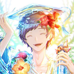 This is a pixiv picture whose title is 季節はずれの卒業式.