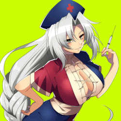 This is a pixiv picture whose title is 八意永琳.