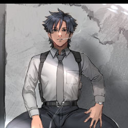 This is a pixiv picture whose title is 衛宮切嗣.