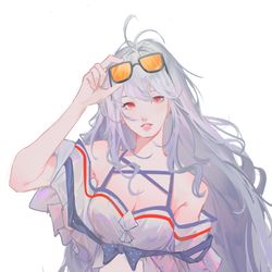 This is a pixiv picture whose title is skadi.