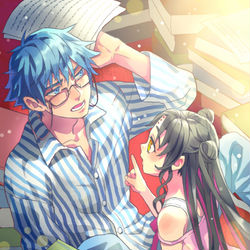 This is a pixiv picture whose title is センセイとリリィ.