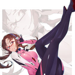 This is a pixiv picture whose title is 真希波.