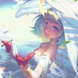 This is a pixiv picture whose title is 翼之王.