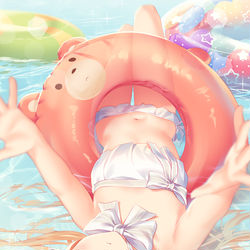 This is a pixiv picture whose title is アビー.