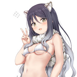 This is a pixiv picture whose title is 水着シオリン.