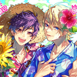 This is a pixiv picture whose title is あすかなサマー.