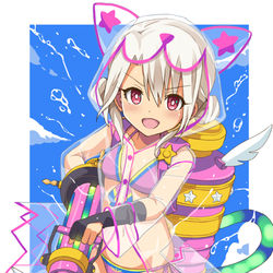 This is a pixiv picture whose title is アサルト☆イリヤ.