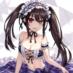 This is a pixiv picture whose title is 【FF36新刊】時崎狂三插畫本.