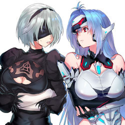 This is a pixiv picture whose title is 顕現シタ異物.