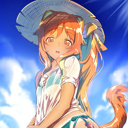 This is a pixiv picture whose title is 水着姿のいちみちゃん.