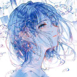 This is a pixiv picture whose title is ゆらぎ.
