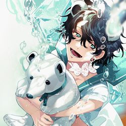This is a pixiv picture whose title is ひえひえ.