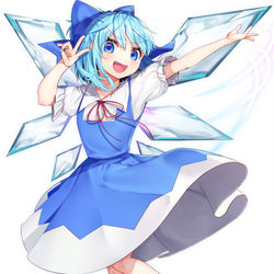 This is a pixiv picture whose title is あたいが涼しくしてあげるわ！.