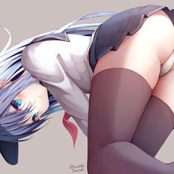 This is a pixiv picture whose title is おしり響.
