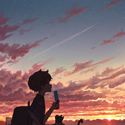 This is a pixiv picture whose title is 秘密の場所.
