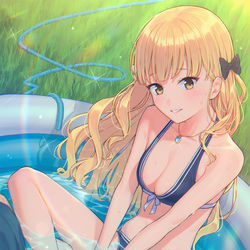 This is a pixiv picture whose title is 咲恋（サマー）.