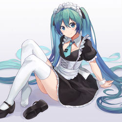 This is a pixiv picture whose title is メイド.