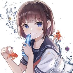 This is a pixiv picture whose title is 夏.
