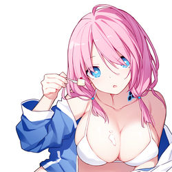 This is a pixiv picture whose title is cake.