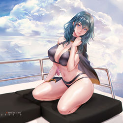 This is a pixiv picture whose title is Summer Byleth.