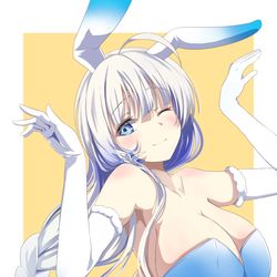 This is a pixiv picture whose title is バニーイラストリアス.