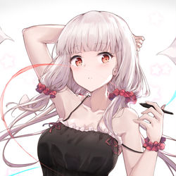 This is a pixiv picture whose title is 自繪.