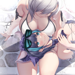 This is a pixiv picture whose title is Cheshire & Drake.