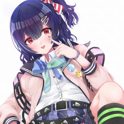 This is a pixiv picture whose title is ギャル野凛世.