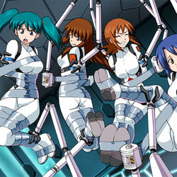 This is a pixiv picture whose title is ストラトス・フォー テープロボット.